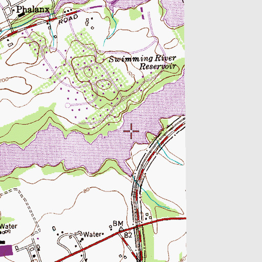 Topographic Map of Yellow Brook, NJ
