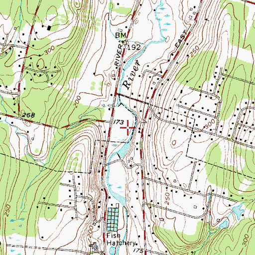 Topographic Map of Moores Pond, NJ