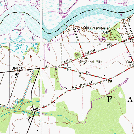 Topographic Map of Township of Fairfield, NJ