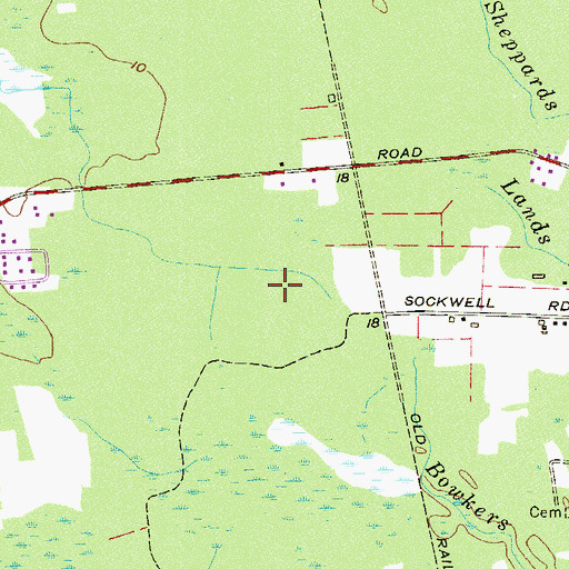 Topographic Map of Township of Commercial, NJ