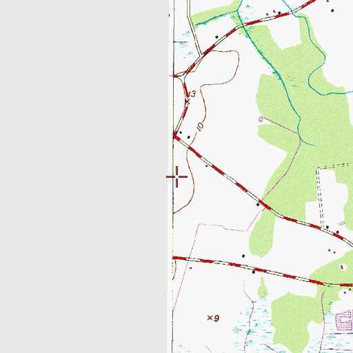 Topographic Map of Township of Elsinboro, NJ