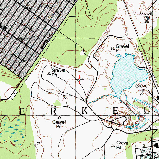 Topographic Map of Township of Berkeley, NJ