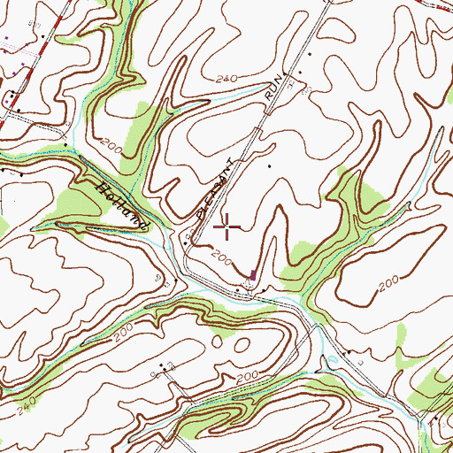 Topographic Map of Township of Readington, NJ