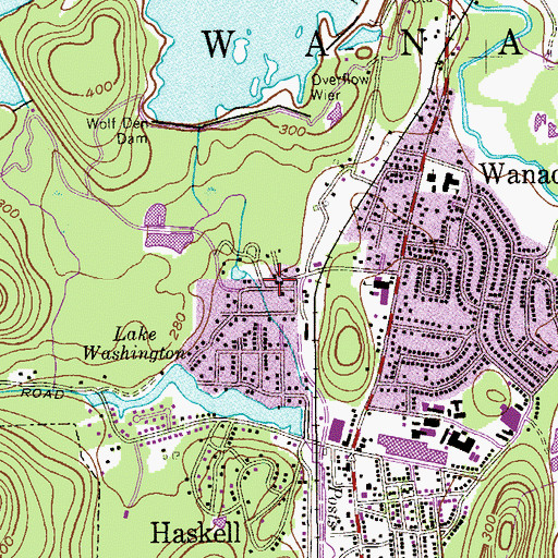 Topographic Map of Passaic County, NJ