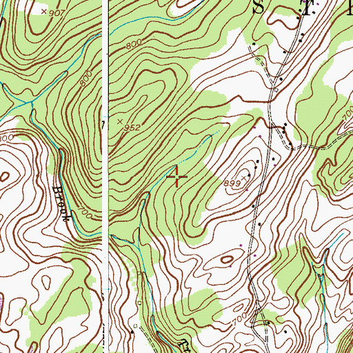 Topographic Map of Township of Stillwater, NJ