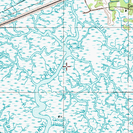 Topographic Map of Long Pond, NJ