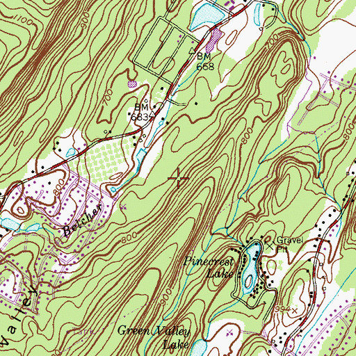 Topographic Map of Township of West Milford, NJ