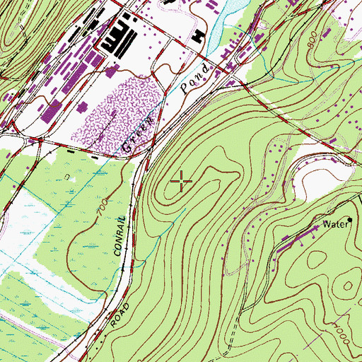 Topographic Map of Arradcom Air Park (historical), NJ