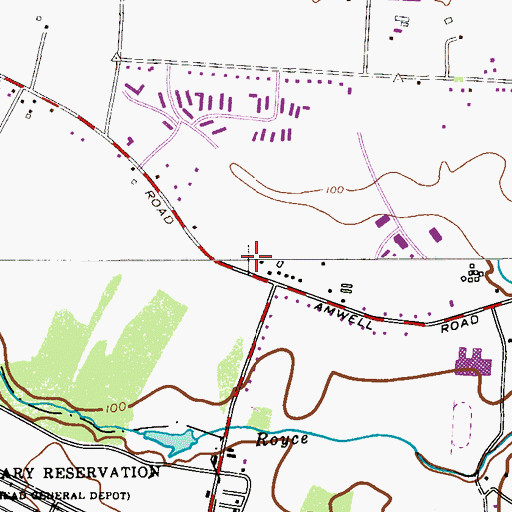 Topographic Map of City Federal (historical), NJ