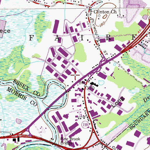 Topographic Map of Rapport, NJ