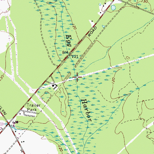 Topographic Map of Kay Branch, NJ