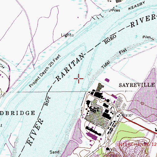 Topographic Map of Titanium Reach, NJ