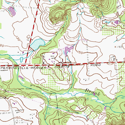 Topographic Map of Fair Play, NJ