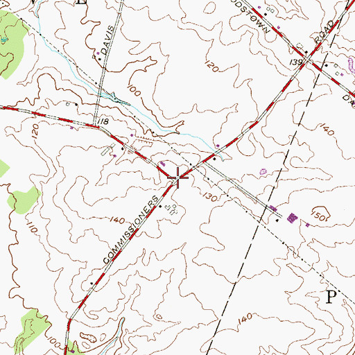 Topographic Map of Paulding, NJ