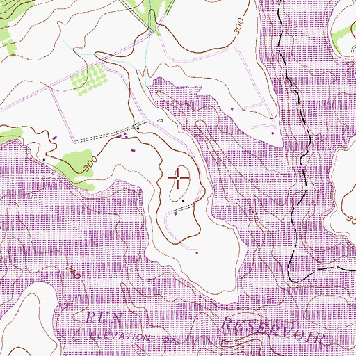 Topographic Map of Spruce Run State Recreation Area, NJ