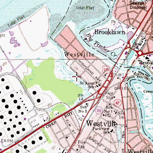 Topographic Map of Lake Martha, NJ