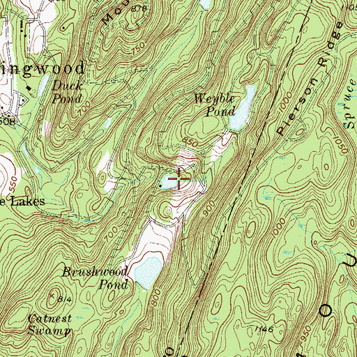 Topographic Map of Gatun Pool, NJ
