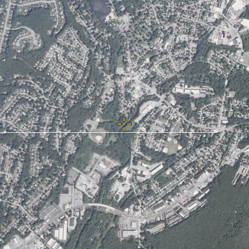 Aerial/Satellite Image of Foxs Brook, NJ
