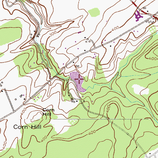 Topographic Map of Schiller Pond, NJ