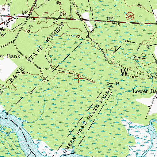 Topographic Map of Pacemaker Heliport, NJ