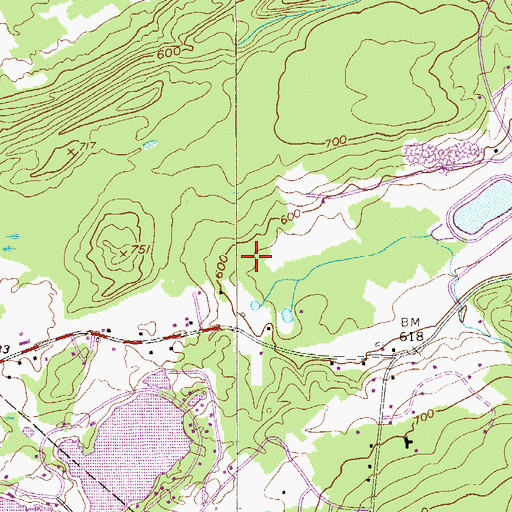 Topographic Map of Zitone Airport (historical), NJ