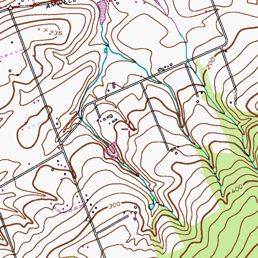 Topographic Map of Osterman Heliport, NJ