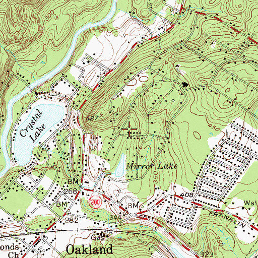 Topographic Map of Scardos Heliport, NJ