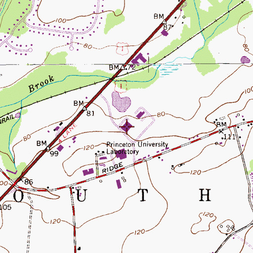Topographic Map of Dow Jones and Company Incorporated Heliport, NJ