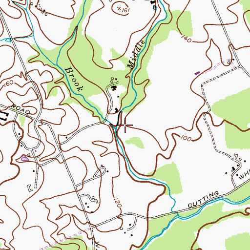 Topographic Map of Stonebridge Farm Helistop, NJ