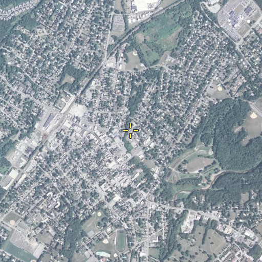 Aerial/Satellite Image of Town of Hackettstown, NJ