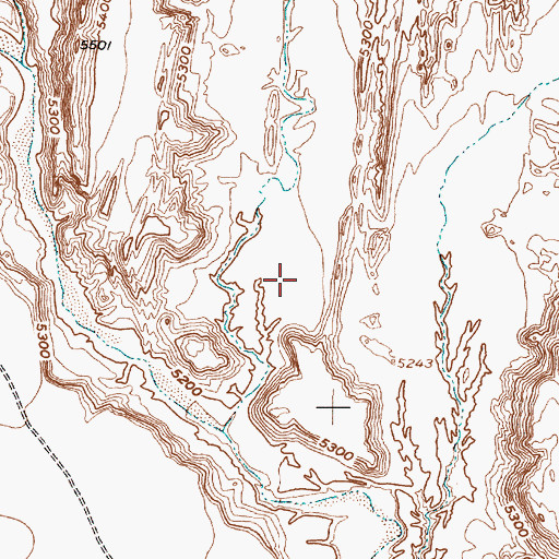 Topographic Map of Antonio Sedillo Grant, NM
