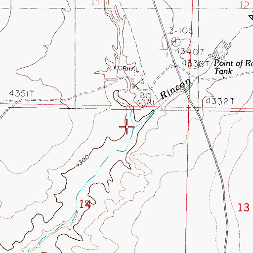 Topographic Map of Barbee Draw, NM