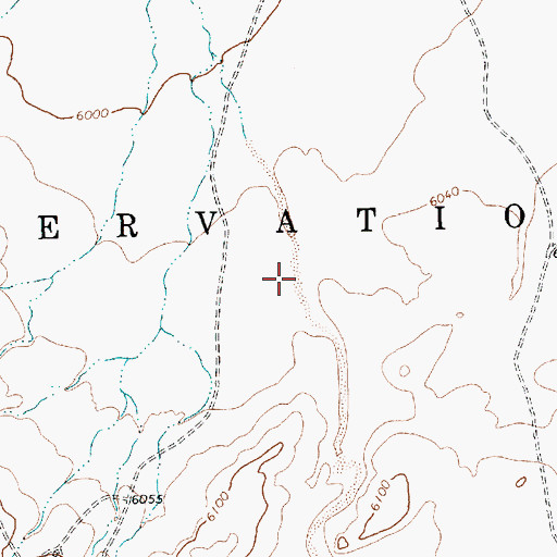 Topographic Map of Big Spring Canyon, NM