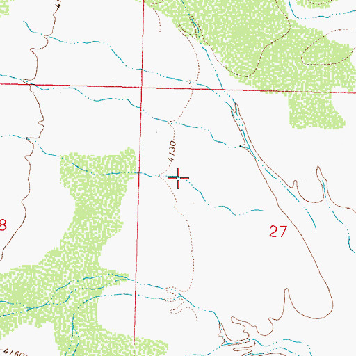 Topographic Map of Bobcat Canyon, NM