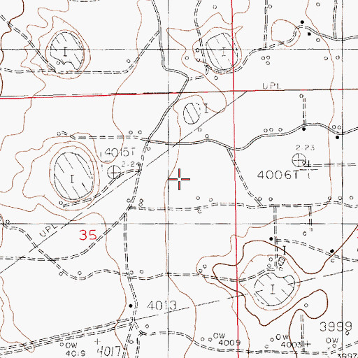 Topographic Map of Bryant Windmill, NM
