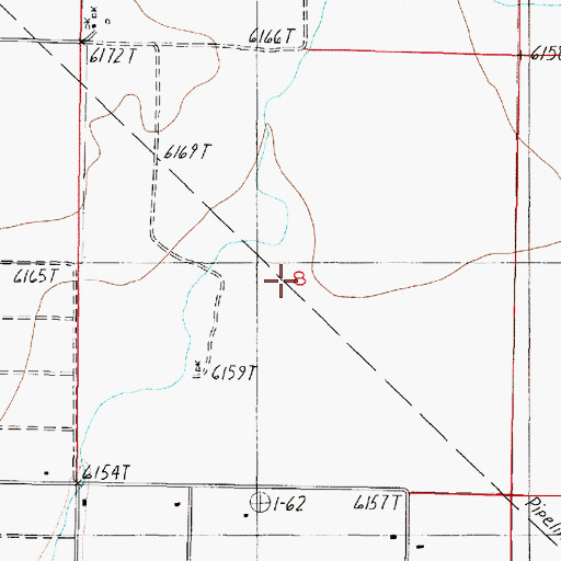 Topographic Map of Buffalo Draw, NM