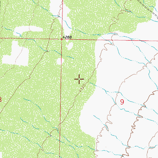Topographic Map of Capitol Dome Draw, NM