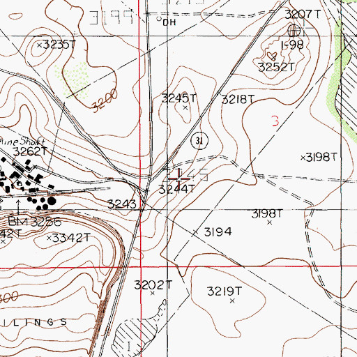 Topographic Map of Clayton Basin, NM