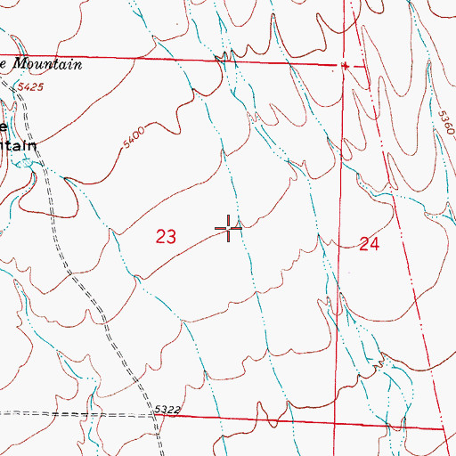 Topographic Map of Copper Canyon, NM