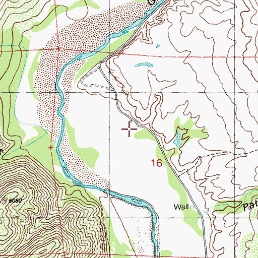 Topographic Map of Dale McCauley Ranch, NM