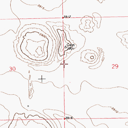Topographic Map of Davis Windmill, NM