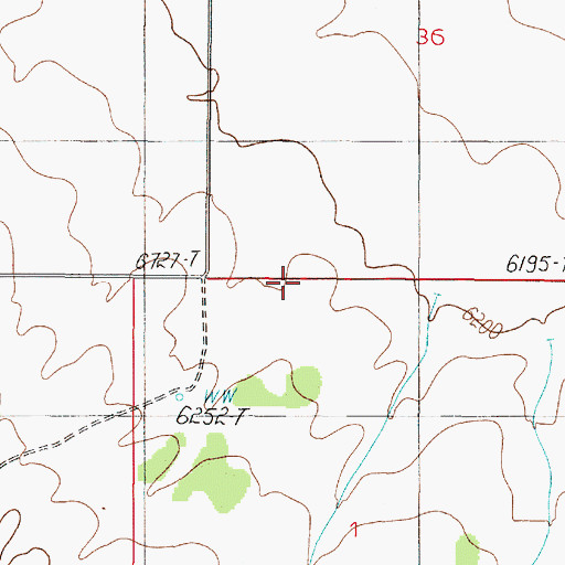 Topographic Map of Dead Dog Canyon, NM