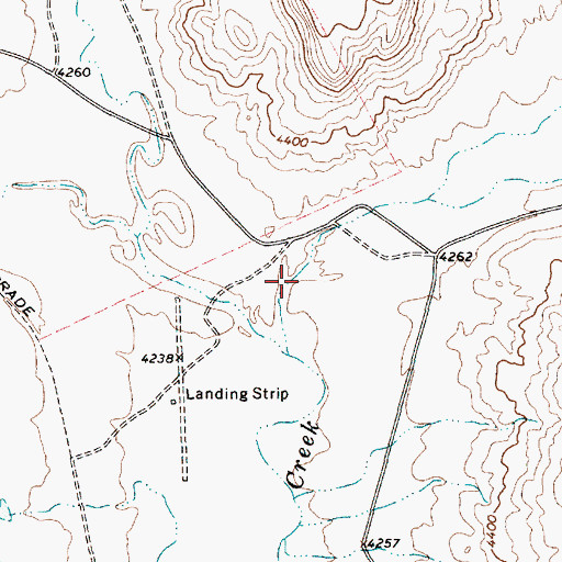 Topographic Map of Dog Canyon, NM