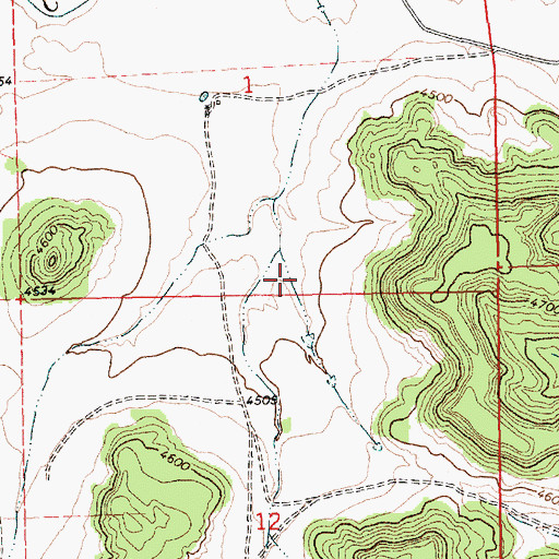 Topographic Map of East Canyon, NM