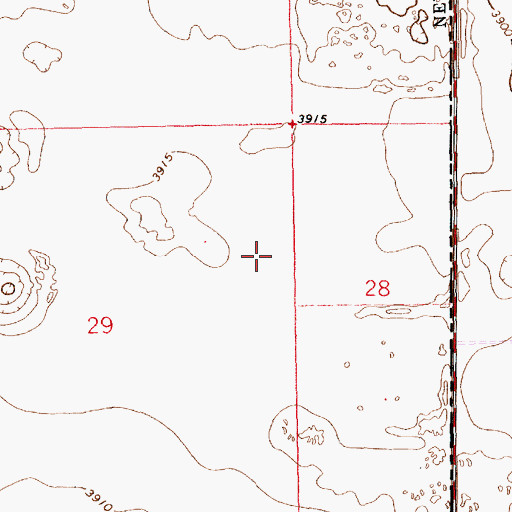 Topographic Map of Electric Windmill, NM