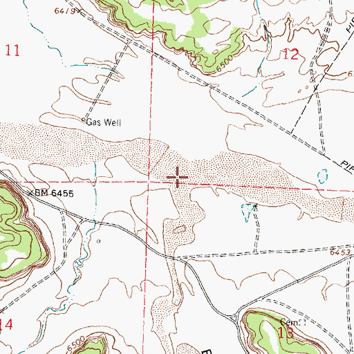 Topographic Map of Escrito Canyon, NM