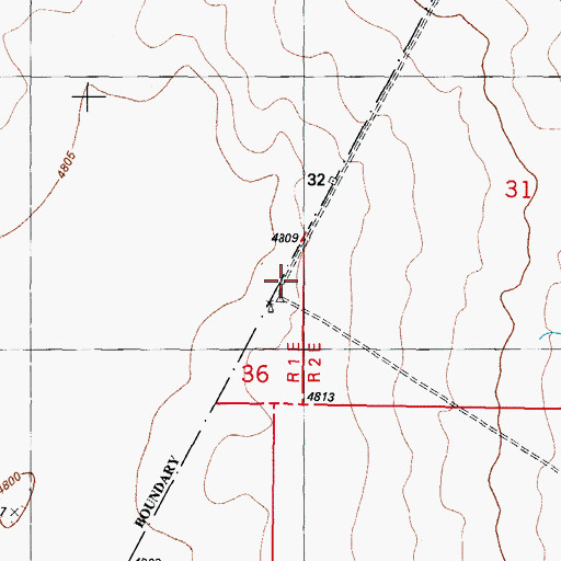 Topographic Map of Fite Tank, NM