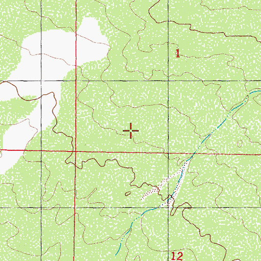 Topographic Map of Fleck Draw, NM