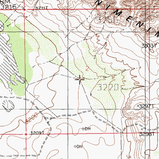 Topographic Map of Gatuna Canyon, NM