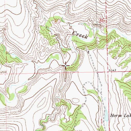 Topographic Map of Goat Canyon, NM